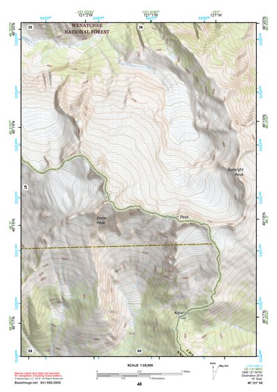 48121SE Page 48 Sauk River Topo Preview 1