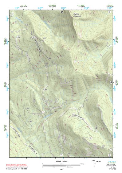 48121SE Page 49 Sauk River Topo Preview 1