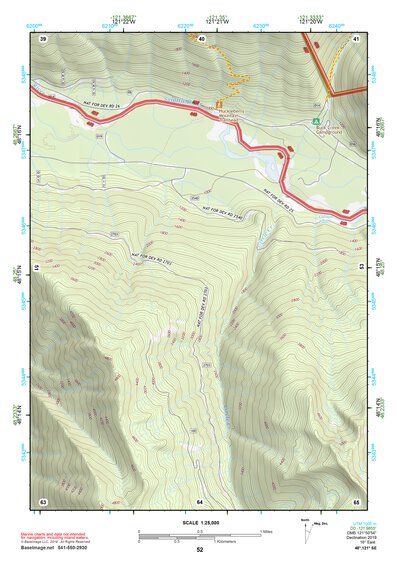 48121SE Page 52 Sauk River Topo Preview 1