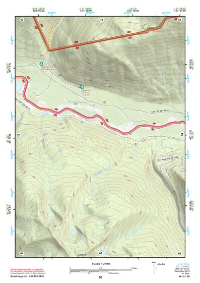 48121SE Page 53 Sauk River Topo Preview 1