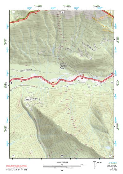 48121SE Page 54 Sauk River Topo Preview 1