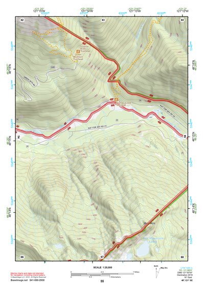 48121SE Page 55 Sauk River Topo Preview 1