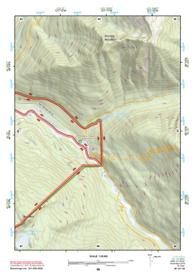 48121SE Page 56 Sauk River Topo Preview 1