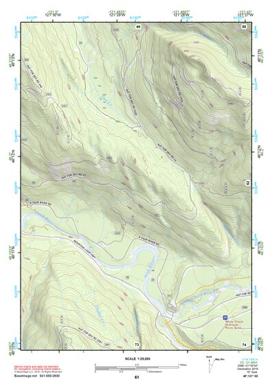 48121SE Page 61 Sauk River Topo Preview 1