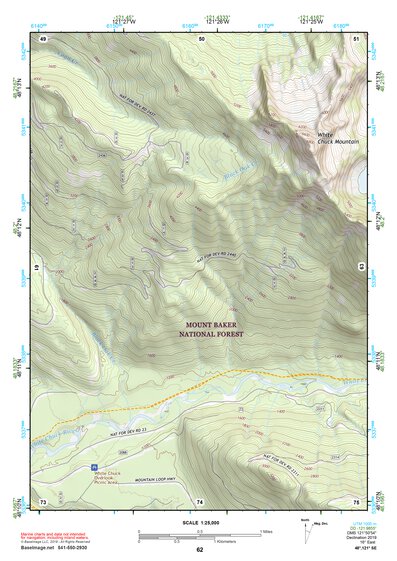 48121SE Page 62 Sauk River Topo Preview 1