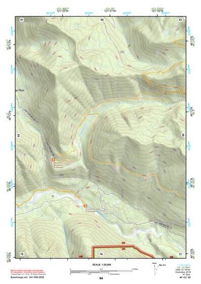48121SE Page 64 Sauk River Topo Preview 1