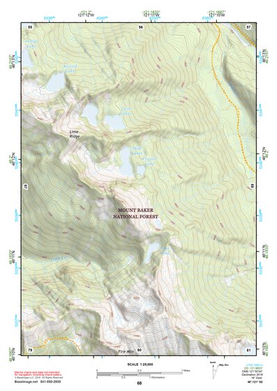 48121SE Page 68 Sauk River Topo Preview 1