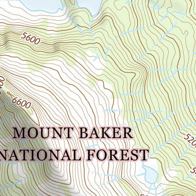 48121SE Page 68 Sauk River Topo Preview 2