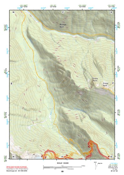 48121SE Page 69 Sauk River Topo Preview 1