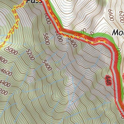 48121SE Page 75 Sauk River Topo Preview 3