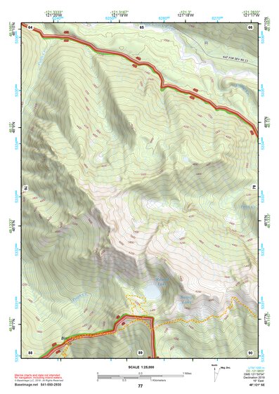 48121SE Page 77 Sauk River Topo Preview 1