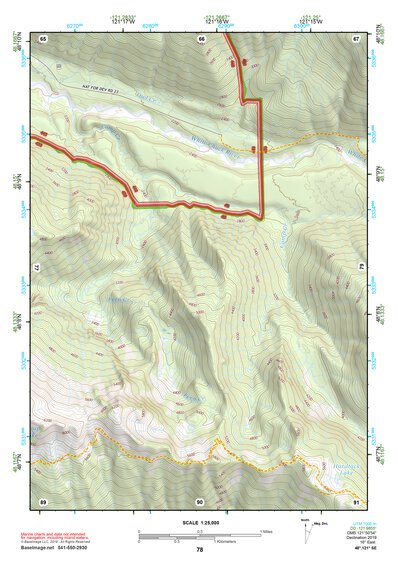 48121SE Page 78 Sauk River Topo Preview 1
