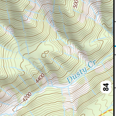 48121SE Page 83 Sauk River Topo Preview 3