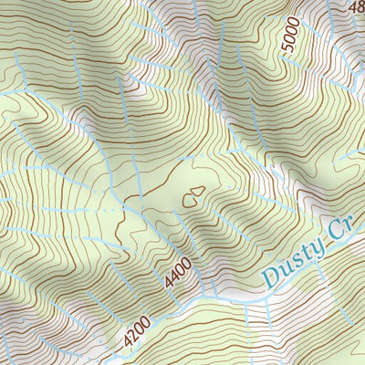 48121SE Page 84 Sauk River Topo Preview 3