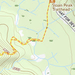 48121SE Page 89 Sauk River Topo Preview 2