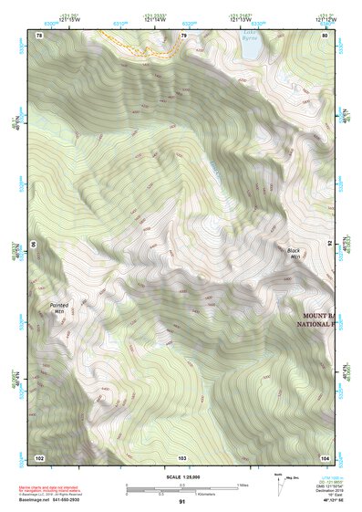 48121SE Page 91 Sauk River Topo Preview 1
