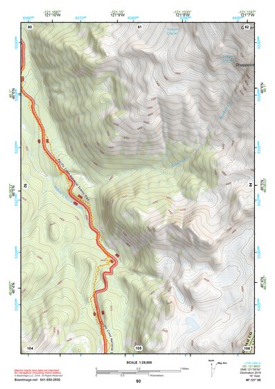 48121SE Page 93 Sauk River Topo Preview 1
