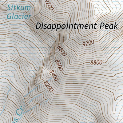 48121SE Page 94 Sauk River Topo Preview 3