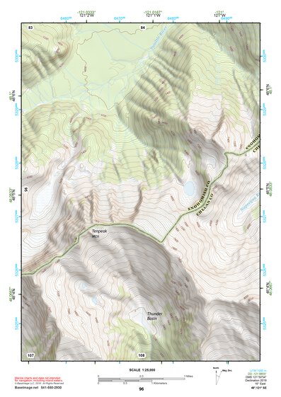 48121SE Page 96 Sauk River Topo Preview 1