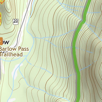 48121SE Page 98 Sauk River Topo Preview 2