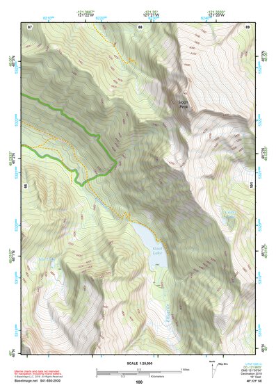 48121SE Page 100 Sauk River Topo Preview 1