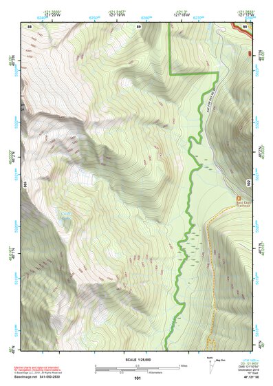 48121SE Page 101 Sauk River Topo Preview 1