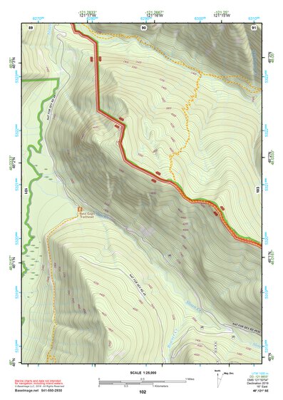 48121SE Page 102 Sauk River Topo Preview 1