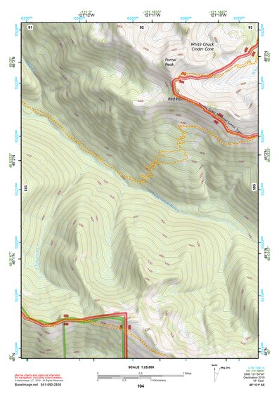 48121SE Page 104 Sauk River Topo Preview 1