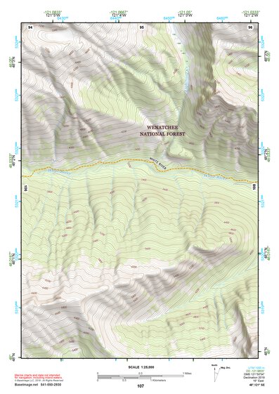 48121SE Page 107 Sauk River Topo Preview 1