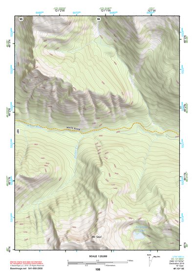 48121SE Page 108 Sauk River Topo Preview 1