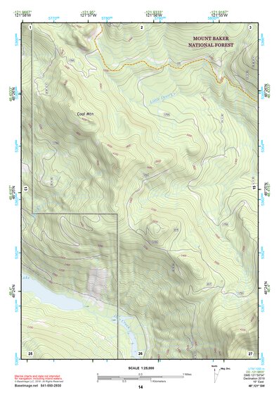 48121SW Page 14 Sauk River Topo Preview 1