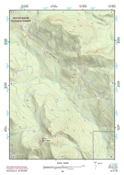 48121SW Page 15 Sauk River Topo Preview 1