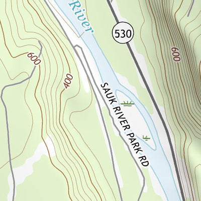 48121SW Page 23 Sauk River Topo Preview 2