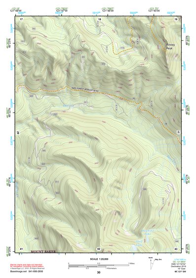 48121SW Page 30 Sauk River Topo Preview 1