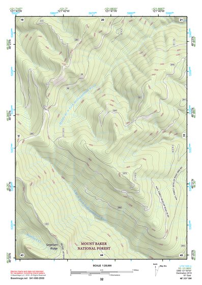 48121SW Page 32 Sauk River Topo Preview 1