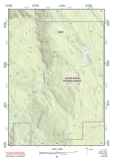 48121SW Page 34 Sauk River Topo Preview 1