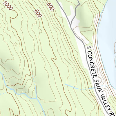 48121SW Page 35 Sauk River Topo Preview 2