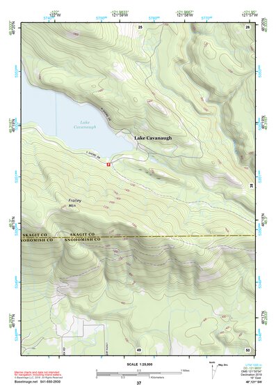 48121SW Page 37 Sauk River Topo Preview 1