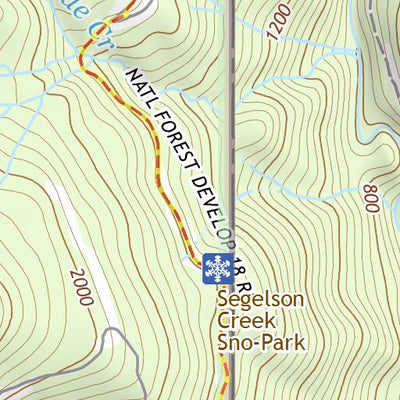 48121SW Page 45 Sauk River Topo Preview 2