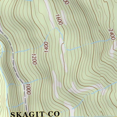 48121SW Page 45 Sauk River Topo Preview 3