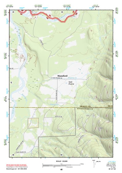 48121SW Page 48 Sauk River Topo Preview 1