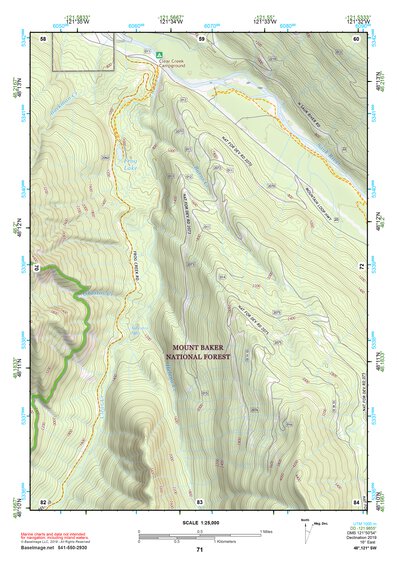 48121SW Page 71 Sauk River Topo Preview 1