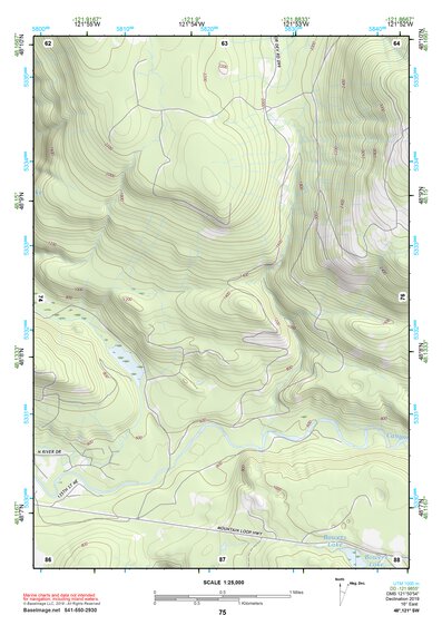 48121SW Page 75 Sauk River Topo Preview 1
