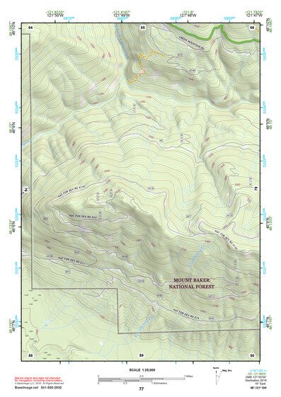 48121SW Page 77 Sauk River Topo Preview 1