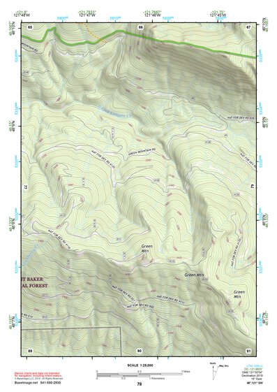 48121SW Page 78 Sauk River Topo Preview 1