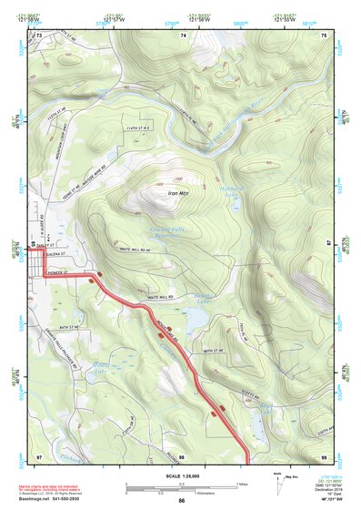 48121SW Page 86 Sauk River Topo Preview 1