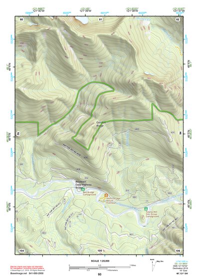 48121SW Page 93 Sauk River Topo Preview 1