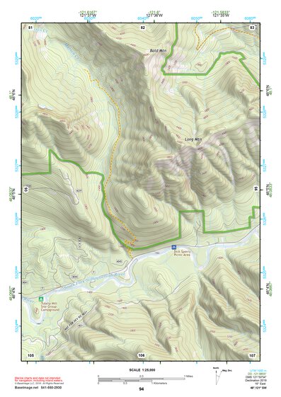 48121SW Page 94 Sauk River Topo Preview 1