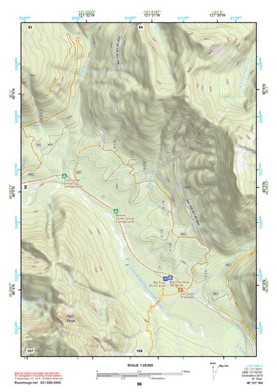 48121SW Page 96 Sauk River Topo Preview 1