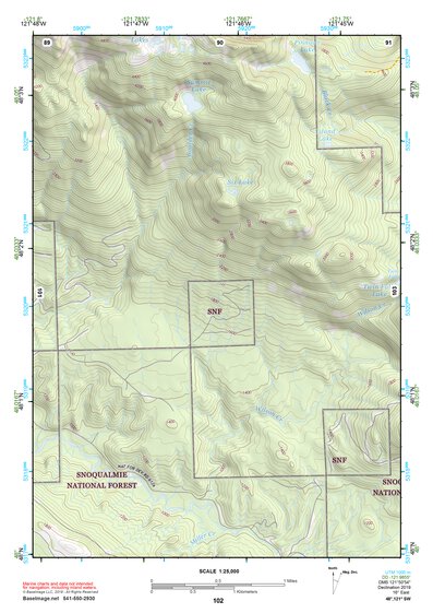 48121SW Page 102 Sauk River Topo Preview 1
